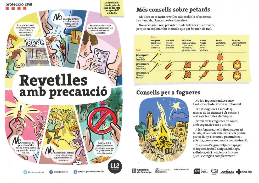 Viu les revetlles amb precaució